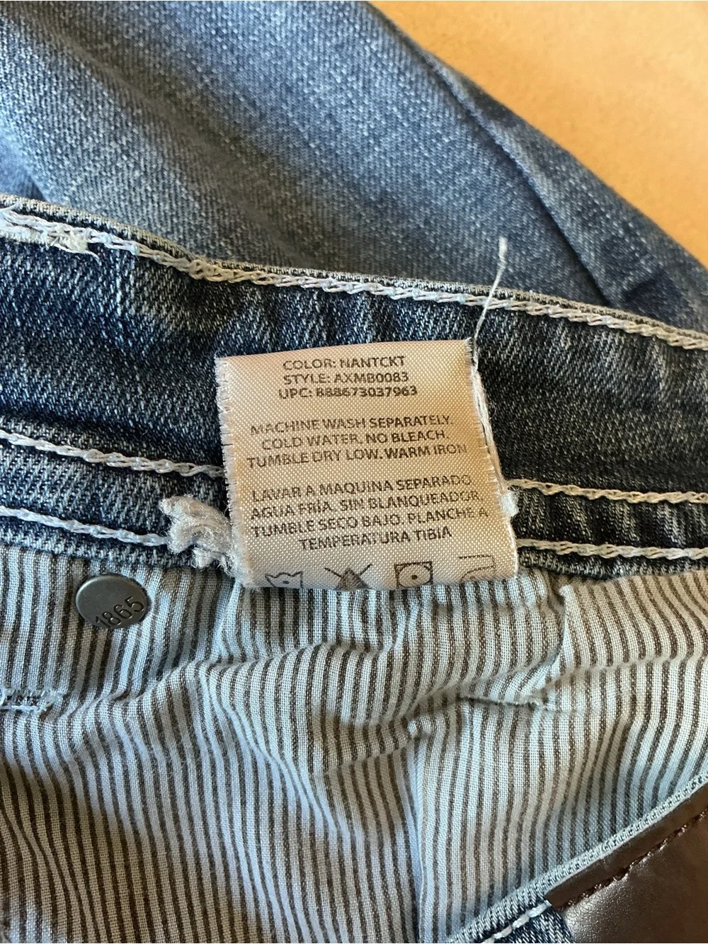 TK Axel Slim Boot Mens Stretch Blue Jeans Medium Wash Size 40x30